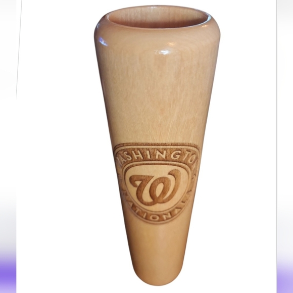 Washington Nationals 12oz Baseball Bat Beer Mug Wood MLB Dug Out - Picture 6 of 10